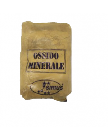 Ossido Minerale per Cemento e Colorante Derivati Giallo Rosso Nero Marrone Malta Calce  1Kg